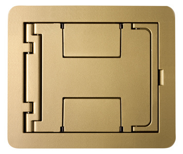 Product image for Wiremold FPBTBS FPBT - FloorPort-Series Blank Cover Assembly