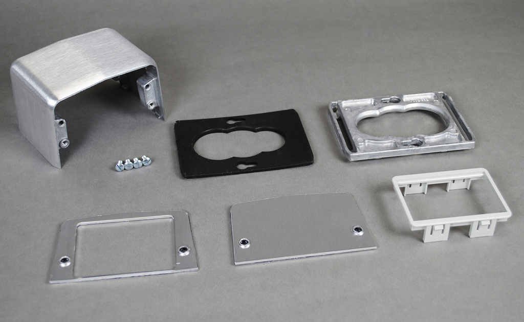 Product image for Wiremold 525ACT 525-Series Series Four-Piece Communication Service Fitting