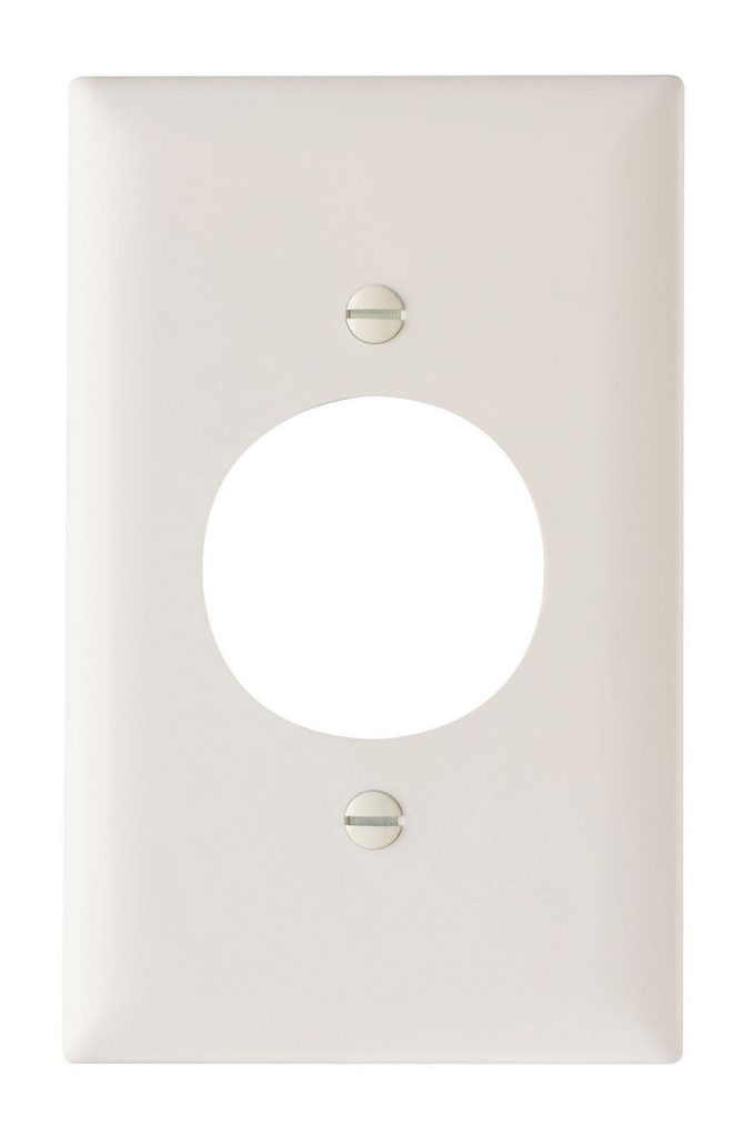 Product image for Pass & Seymour TP720-LA 1Gang Wall Plate, 1.5938" Power Outlet Receptacle, Nylon, Standard - Light Almond