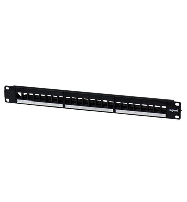 Product image for OnQ WP24RM 24-PORT KEYSTONE RACK MO