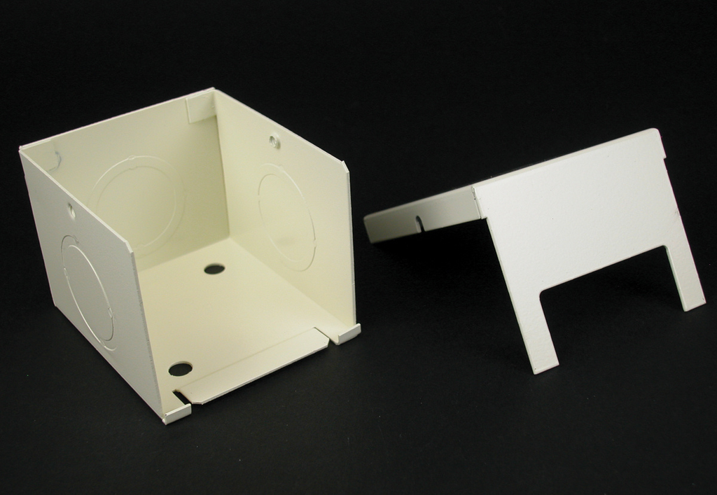 Product image for Wiremold 2410FC-FW 2400-Series Full Capacity Entrance End Fitting, Fog White