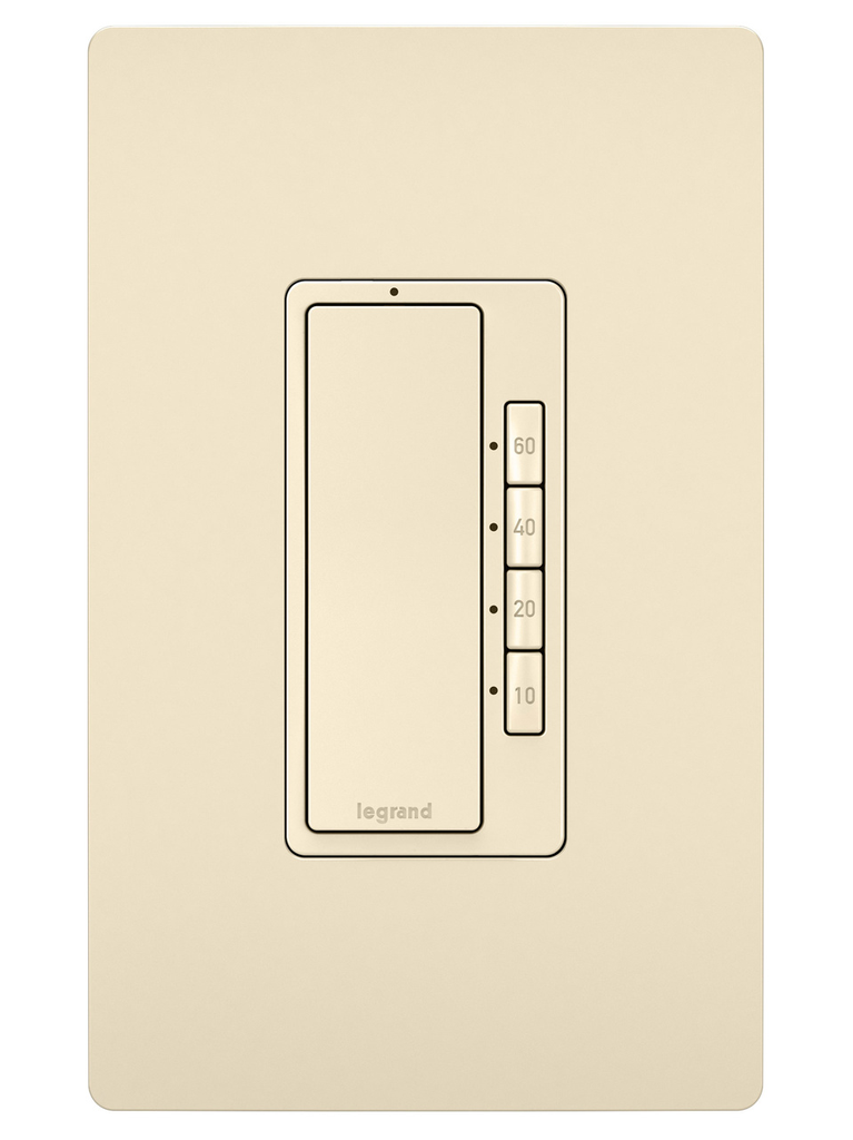 Product image for Pass & Seymour RT2-LA 5-Button 120 VAC 1/6 Hp Light Almond Digital Timer
