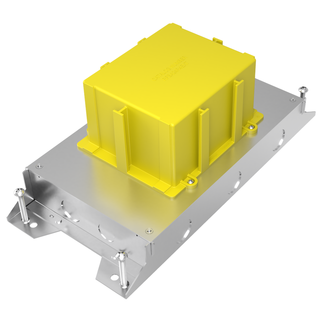 Product image for WIREMOLD RFBA24R4EXT Rectangular Extension Ring, 2 & 4 Gang Boxes Rectangular Activation Floor Box