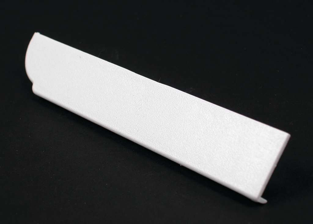 Product image for Wiremold 5010RGY Access 5000-Series Right End Cap Fitting