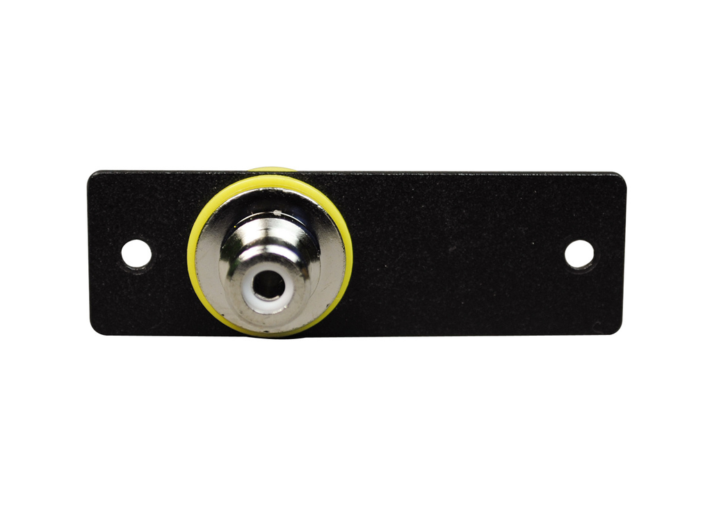 Product image for LCAN AV2002BK 1P,BLACK,ONE RCA F/BN