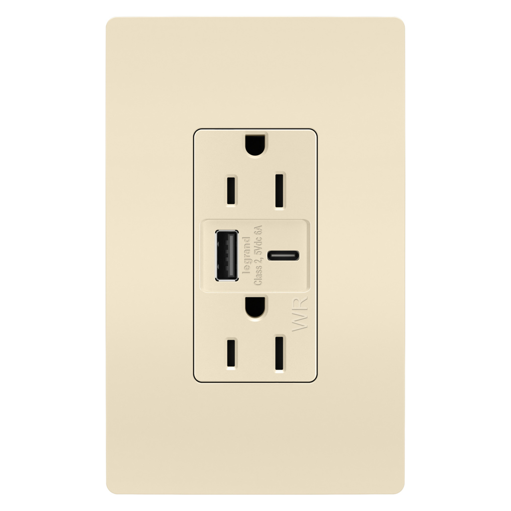 Product image for P&S WRTR15USBAC6LA 15A 125V WR TR R