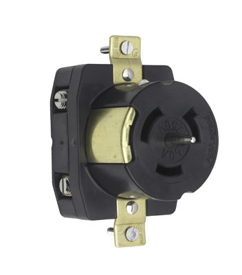 Product image for Pass & Seymour CS8269 Turnlok Receptacle, California Standard Style, 50a/250V