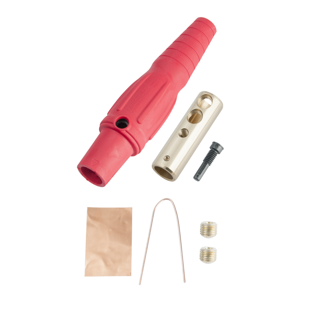 Product image for Pass & Seymour PS40-FB-R Female Cam Device Plug, 400A 600V - Red