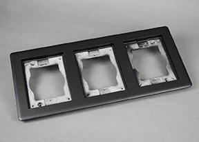 Product image for LCAN 837TCAL-AL 3-GANG CARPET & TIL