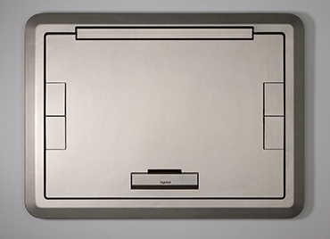 Product image for Wiremold EFB610BTCNK Evolution™-Series EFB6, EFB8, EFT10 Floor Box Surface Style Cover with Solid Lid