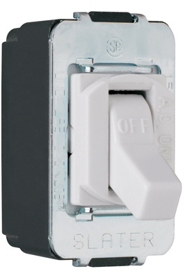 Product image for Pass & Seymour ACD1-W Special Purpose Devices - Despard Toggle Switch Screw Terminal, Single Pole 15A 120/277V, White