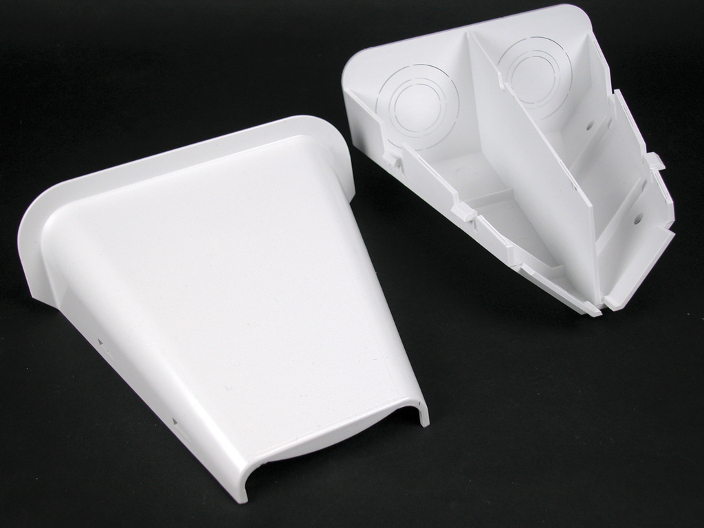 Product image for Wiremold MXN2F21WH 5400 Entrance End Fitting