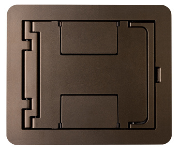 Product image for Wiremold FPBTCBZ FPBTC - FloorPort-Series Blank Cover Assembly