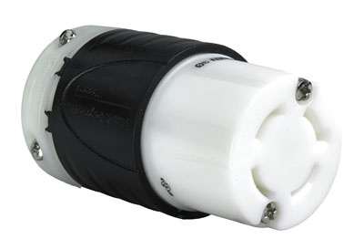 Product image for Pass & Seymour L1730-C Turnlok Connector, 4wire, 30amp 600V