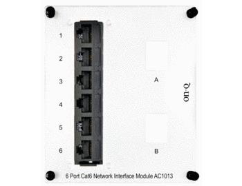 Product image for Pass & Seymour AC1013 Cat6 Network Interface Module