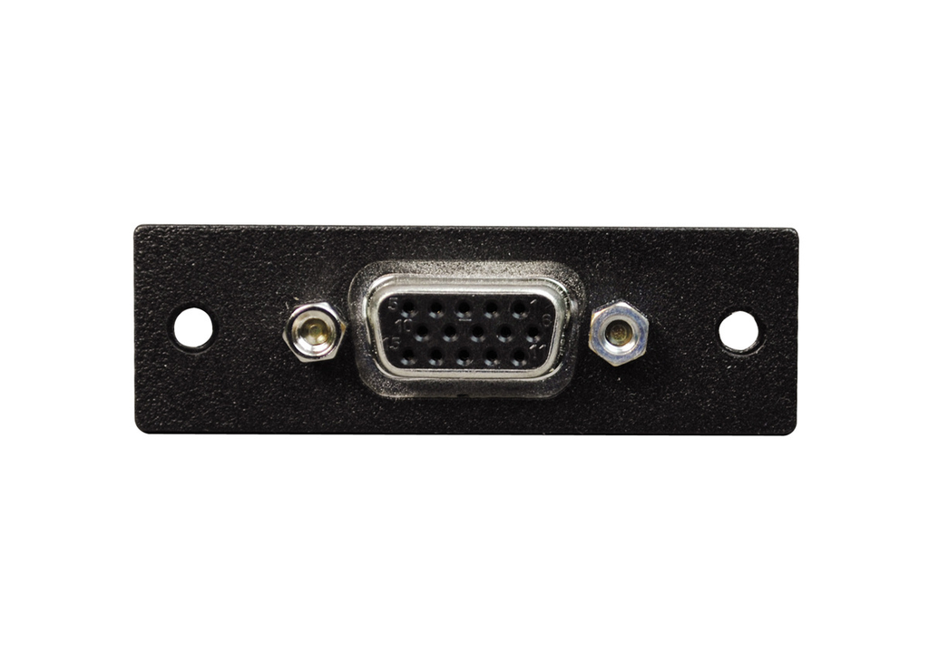Product image for Wiremold AV1000BK 15-Pin HD Female to Female