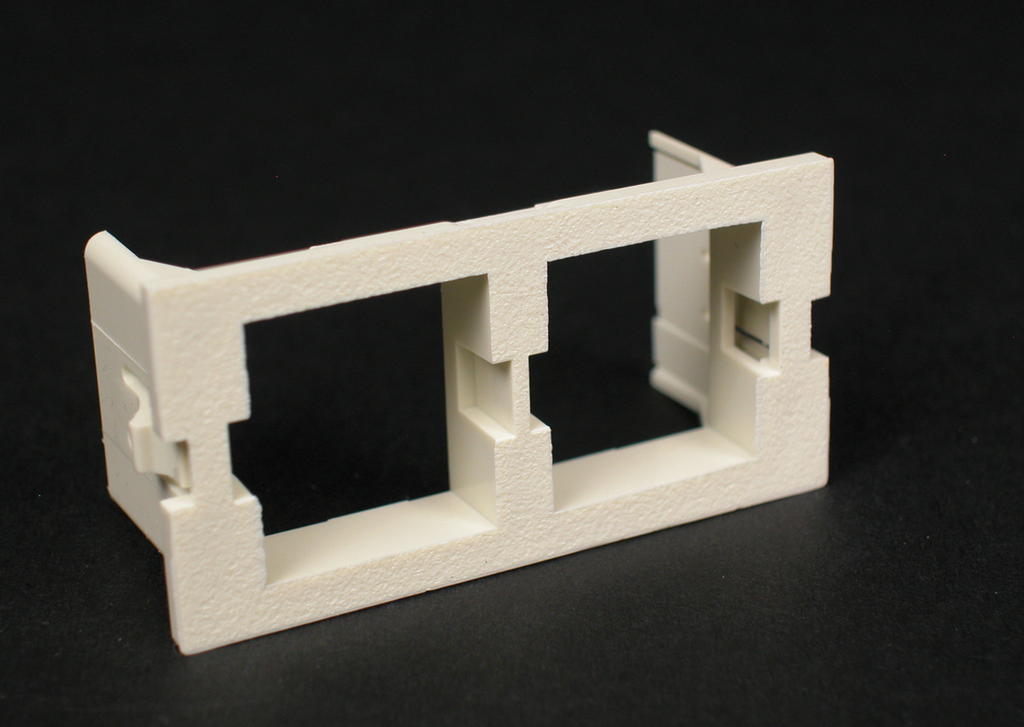 Product image for Wiremold CM2-U2ATT CM-Series 2A Dual Systimax (Avaya) Unloaded Module