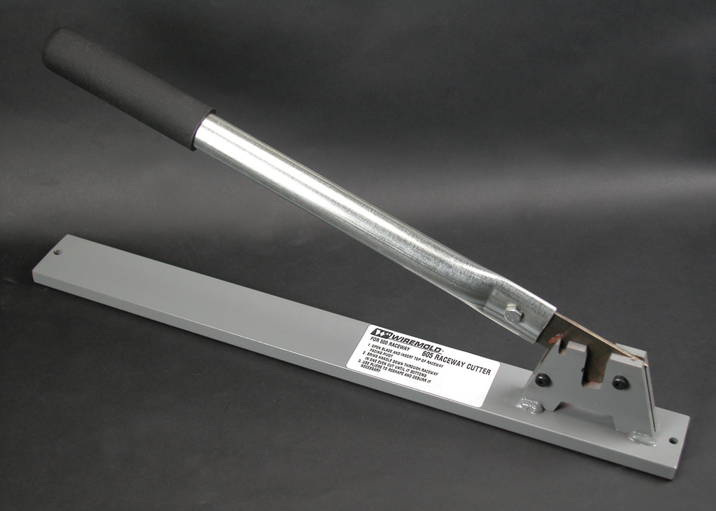 Product image for Wiremold 605 Steel 1-Channel Raceway Cutter