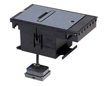 Mayer-DDS-Exterior Box Cover Assembly, Single NEMA L6-30R Locking Receptacle, Gray (COVER ONLY)-1