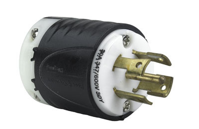 Pass & Seymour L2330-P Turnlok Plug, 5wire, 30amp 347/600V Product image for Pass & Seymour L2330-P Turnlok Plug, 5wire, 30amp 347/600V