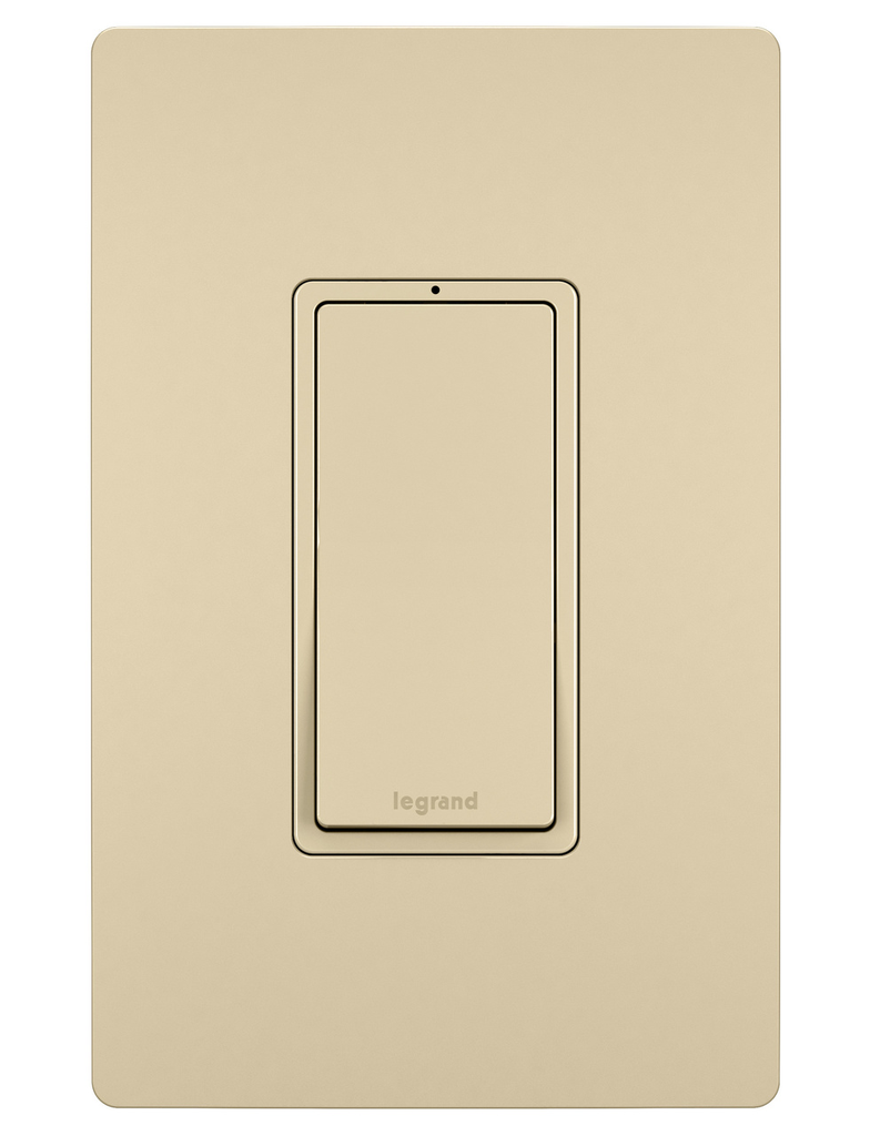 Product image for Pass & Seymour TM873-ISL 15 Amp 120 VAC 3-Way Ivory Thermoplastic Screw Mounting Illuminated Rocker Decorator Switch