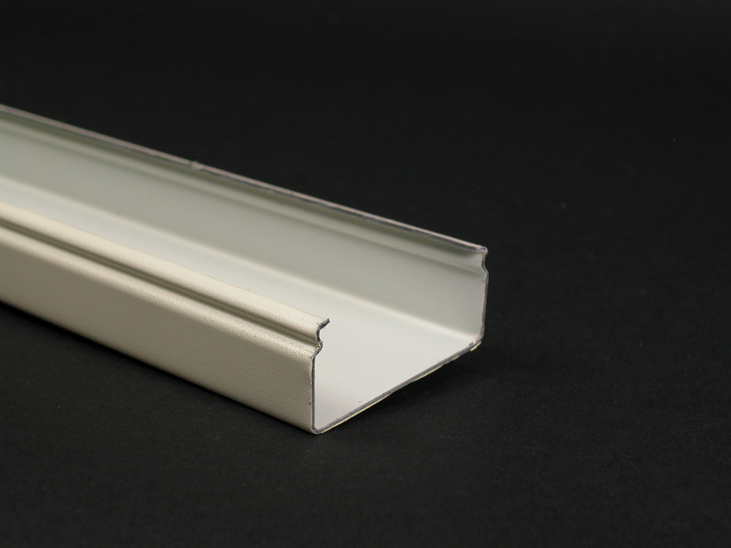 Product image for Wiremold 2400B-10FW 2400-Series Raceway Base - 10' (3m) Lengths