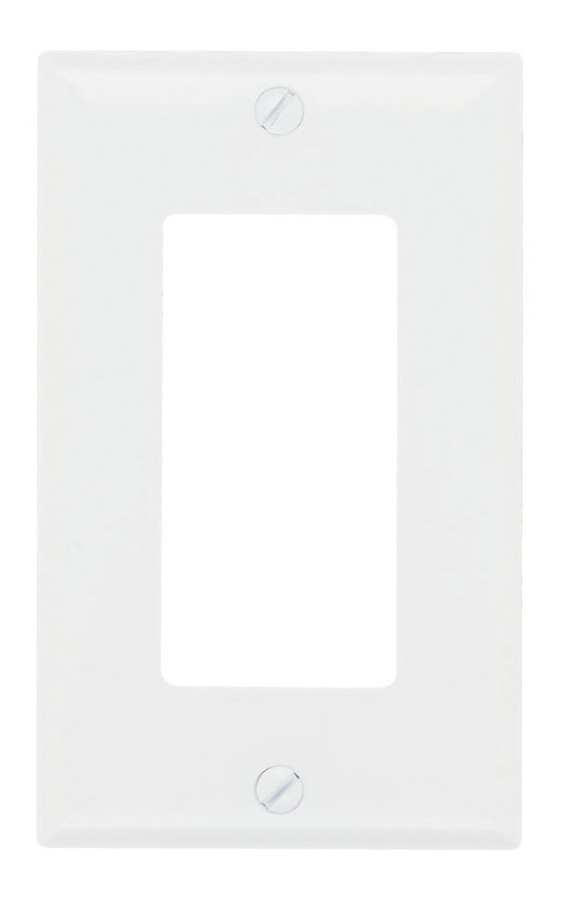 Product image for Pass & Seymour SP26-W 1Gang Wallplate, Decorator, White