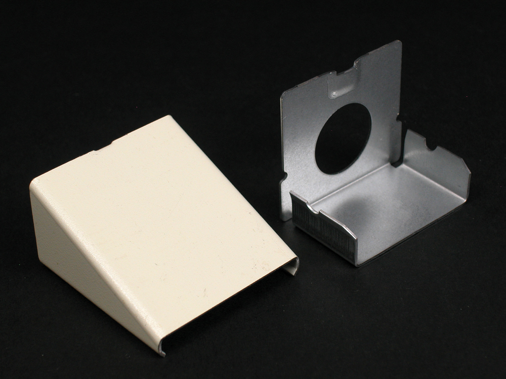 Product image for Wiremold 2410A-FW 2400-Series Entrance End Fitting, Fog White