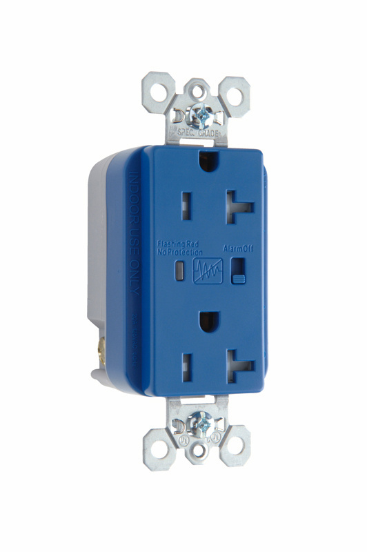 Product image for P&S TR5362BLSP SPD RECP TR 20A/125V