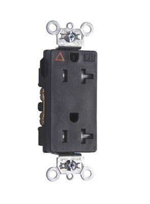 Product image for IG TR DECOR RECEPT 20A 125V BK