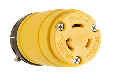 Product image for P&S 2748 TURNLOK RUBBER CONN 20A 25