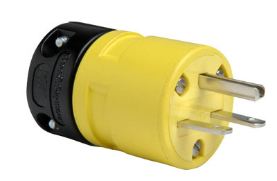 Product image for P&S 1449 STR BLD RUBBER PLUG 15A 25