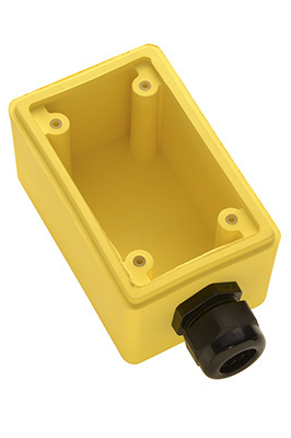 Product image for P&S FD22 YEL BACK BOX,DEEP,3/4IN DP