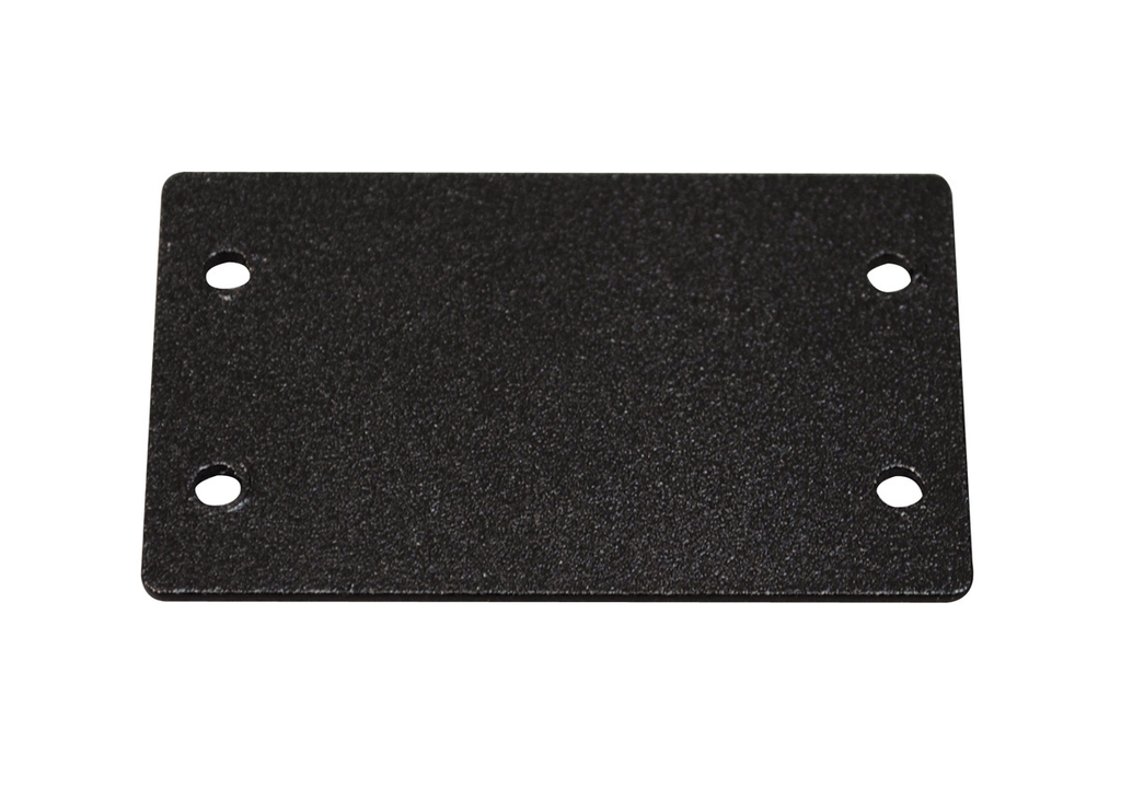 Product image for LCAN AV9004BK 2P,BLACK,BLANK PLATE