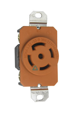 Product image for P&S IGL2230R TURNLOK SINGLE 4W 30A3