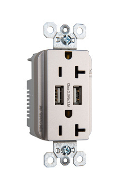 Product image for P&S TR5362USBNI DUP REC 20A TR SPEC