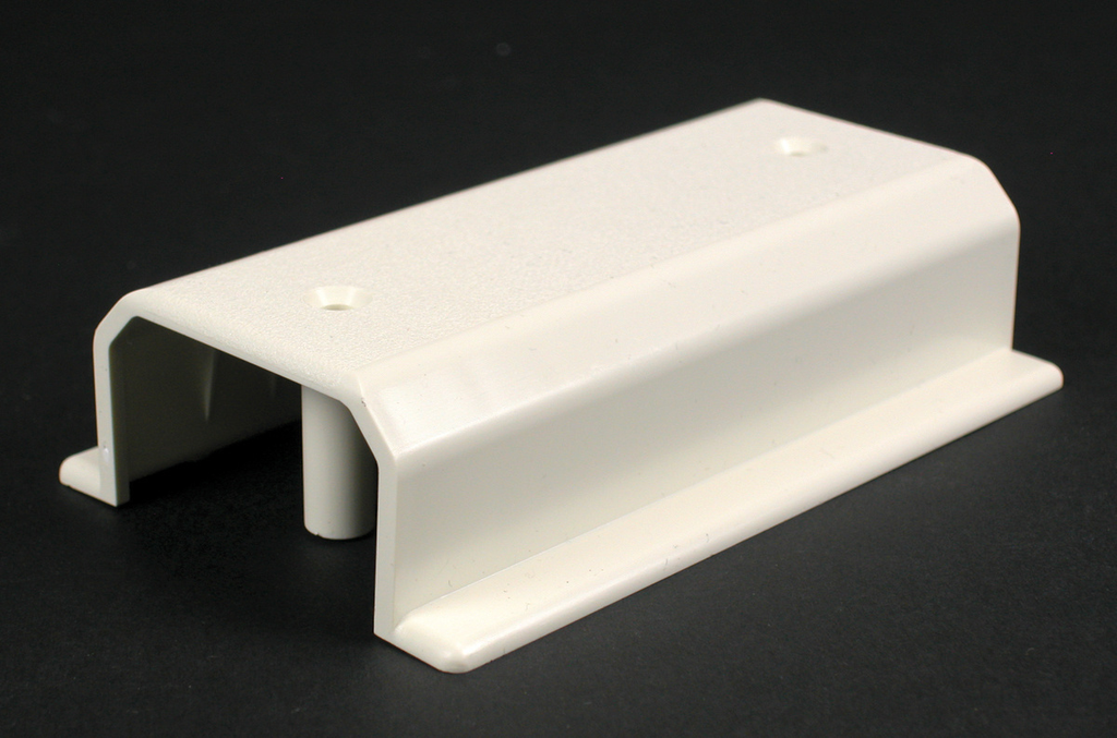 Product image for Wiremold NM2051V NM2000-Series Vertical Wall Box Adapter Fitting