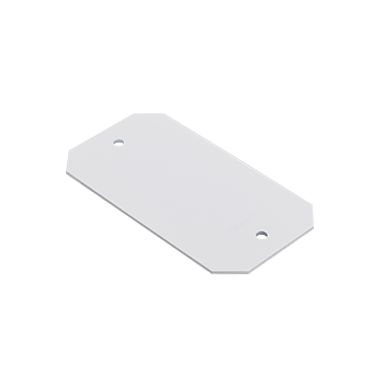 Product image for Wiremold 8B 1-Gang Poke-Through Blank Plate