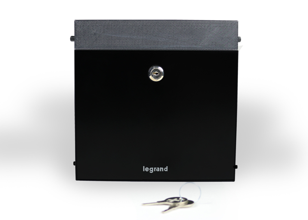 Mayer-DDS-Locking Door for Charging Station - Black-1