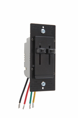 Product image for Pass & Seymour LSDC16-BKV Fan Speed / Dimmer Control, 3-Speed Single Pole - Black