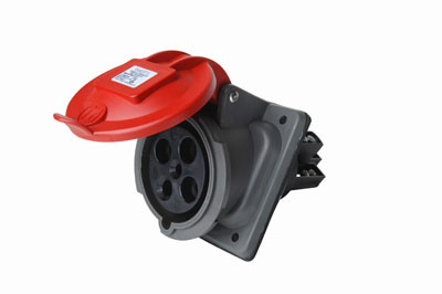 Product image for Pass & Seymour PS460R7-S Pin & Sleeve Receptacle, 3pole 4wire, 60A 3/480V