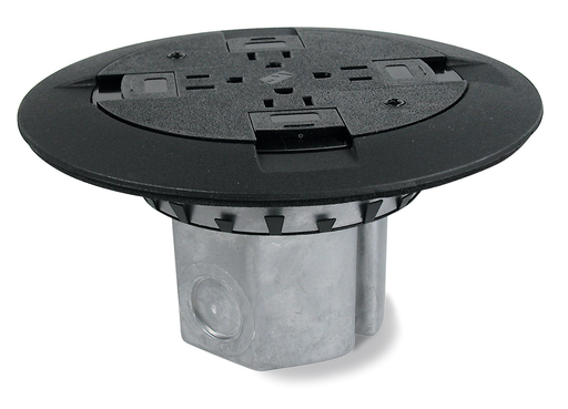 Product image for Wiremold 861QTCAL 861QTC-Series Wood Floor Box Assembly