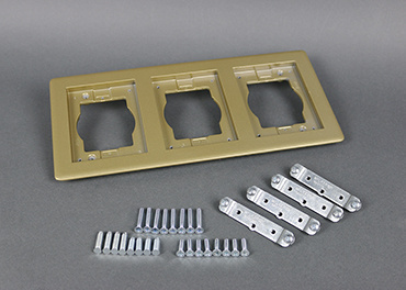 Product image for Wiremold 837TCAL-BS Carpet and Tile Flange