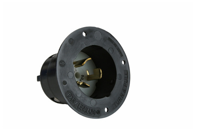 Product image for Pass & Seymour CS8275 2pole 3wire 250V Inlet