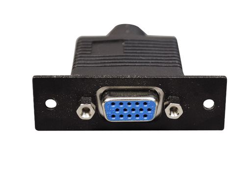 Product image for Wiremold AV1002BK 15-Pin HD Female to Five BNC on 4 Pigtails