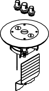 Product image for Wiremold 897CFFTCAL Floor Box FF Activation w/ Aluminum Flange