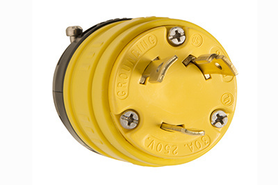 Product image for P&S 2848 TURNLOK RUBBER PLUG 30A 25