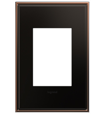 Product image for Pass & Seymour AWC1G3-OB4 1-Gang 3-Module Wall Plate - Oil Rubbed Bronze