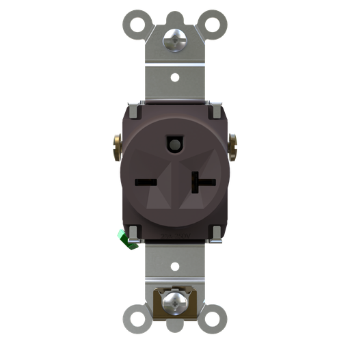 Product image for P&S TR5871 TR SGL REC 20A/250V S+B