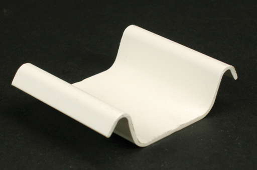 Product image for Wiremold 5400TWC 2-5/8 x 2" Ivory Non-Metallic Multiple Channel Raceway Twin Snap Cover Wire Clip